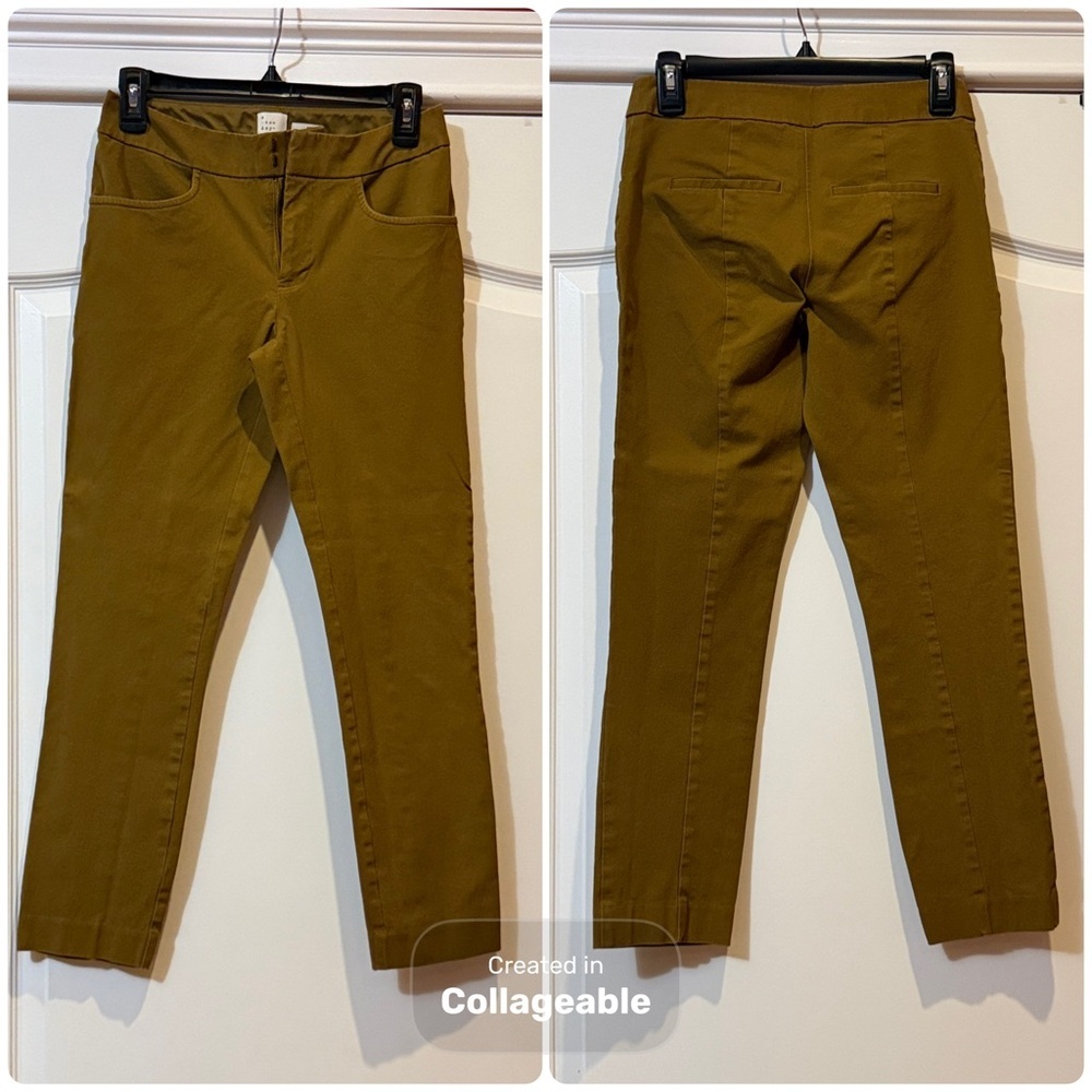Women’s Stretch Waist Khaki Pants - Tan